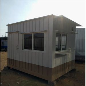 Portable Prefabricated Steel Structure Security Container Modern Metal Guard
