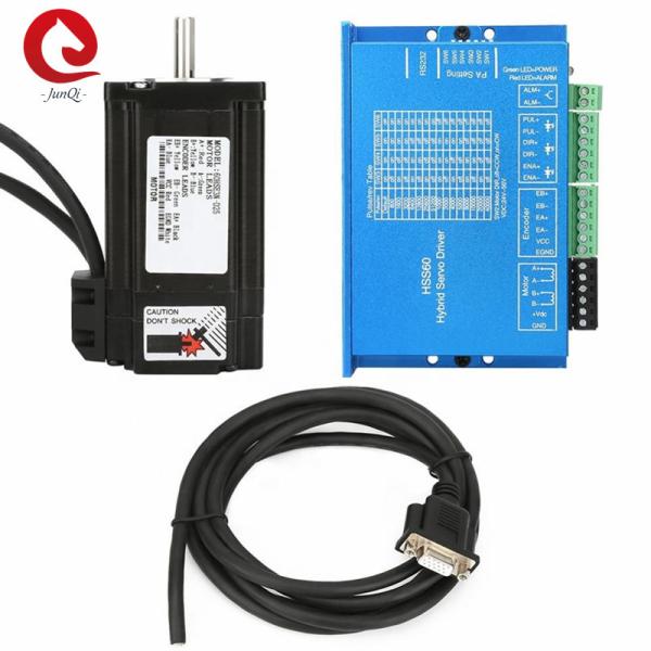 Quality NEMA24 2PH Nema 23 Stepper Motor Kit 88mm 3N.M 5A HSS60 6A Hybrid CNC Controller Kit for sale