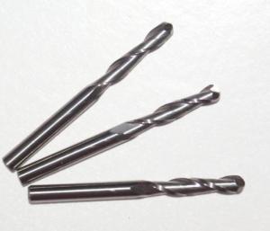 engraving tools/CNC router bits Two spiral flute ball bits for acrylic, PVC, MDF,hard wood