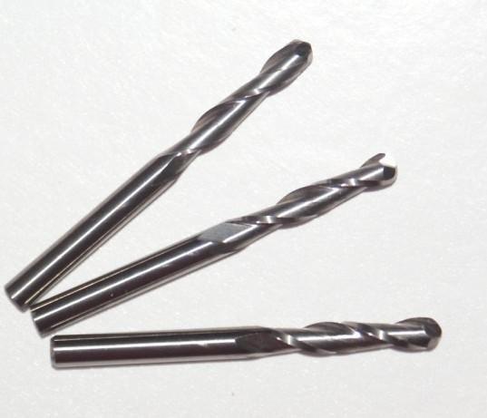 Quality engraving tools/CNC router bits Two spiral flute ball bits for acrylic, PVC, MDF,hard wood for sale