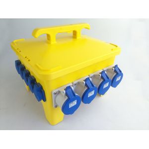 24 Poles Portable Power Distribution Board With Overcurrent Protection