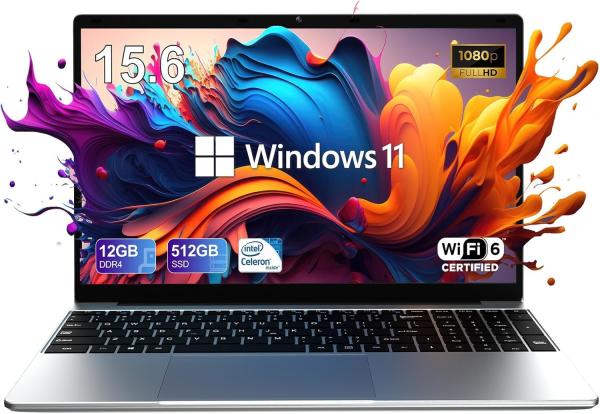 Quality 15.6'' Windows 11 Laptop Computer FHD IPS Intel Celeron N5095 4-Core Processor for sale