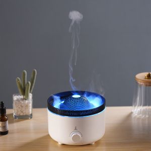 HOMEFISH 36db-45db Essential Oil Diffusers Flame Air Diffuser 560ml