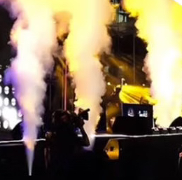 50/60HZ Voltage Nightclub Wedding Smoke Machine with Customized Colored Smoke Effects