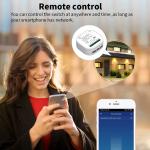 2.4GHz Wireless Remote Control Switch Wifi Three Key Self Homekit On Off Switch