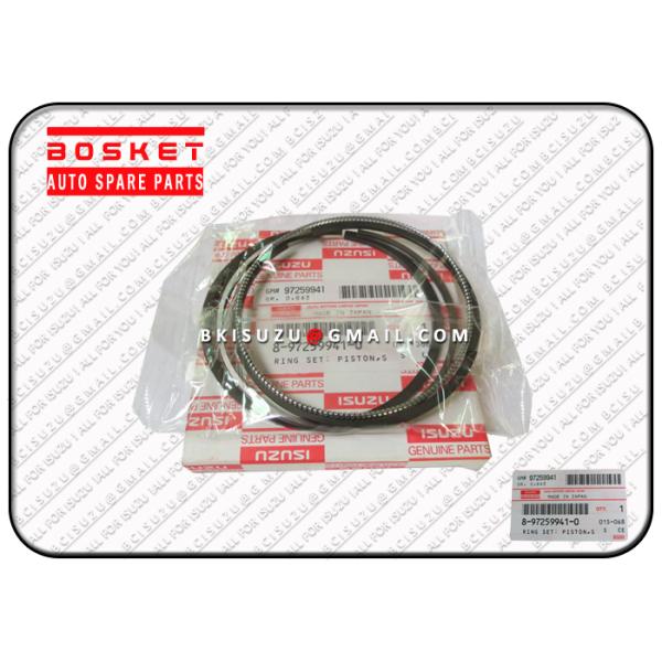 Truck Engine Parts 8972599410 8-97259941-0 Standard Piston Ring Set For ISUZU NKR77 4JH1
