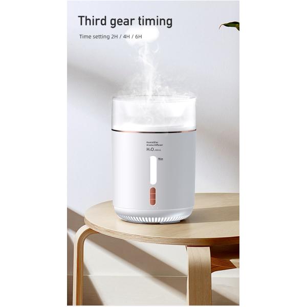 HOMEFISH H2O Cloud Mist Air Jellyfish Humidifiers Room Aroma Oil Diffuser 480ml