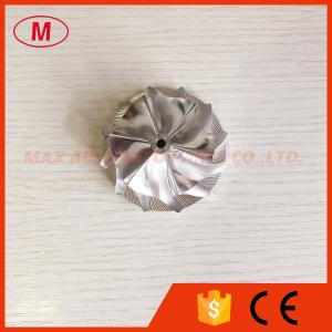 China K04 54.00/70.00mm 6+6 blades turbo milling/aluminum 2618/billet compressor wheel wholesale