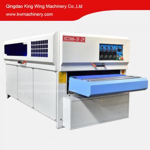 China KC1000-3YP-2R Solid wood door disc brush roller brush sanding machine MDF cabinet sanding machine for wood wholesale