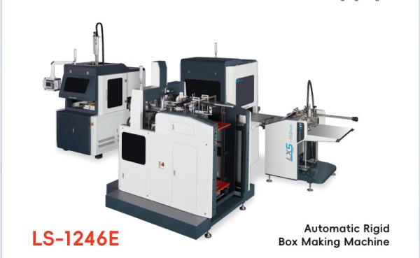 Quality Fully Automatic Rigid Box Making Visual Positioning Machine For Box for sale