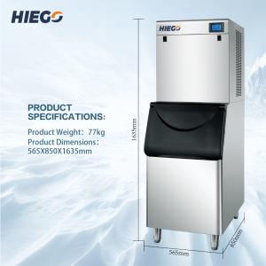 150kg Crescent Shaped Ice Maker Daily Capacity R404 Half Moon Ice Maker