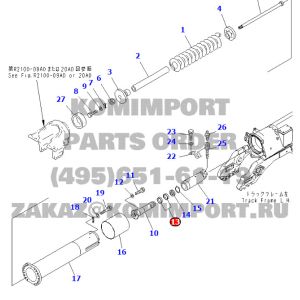 China part No. :180-30-14220, ring , use for komatsu bulldzoer D275 ,D355 wholesale