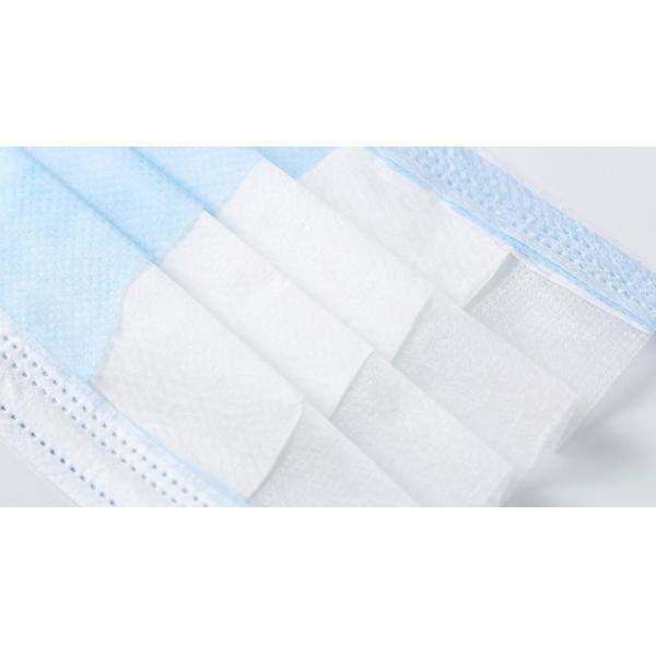 Non Woven Disposable Earloop Face Mask Easy Wear with Adjustable Elastic Earloop