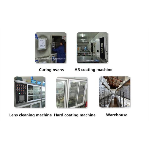 Hydrophobic / AR Coating Prescription Eyeglass Lenses 1.74 Index Aspherical Surface