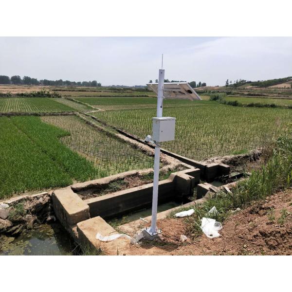 Solar Water Level Monitoring Station Real Time Early Warning System For Rivers / Reservoirs