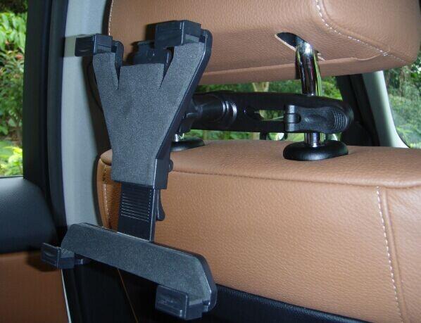 Quality adjustable car Back Seat Headrest Mount For iPad/iPad Mini/iPhone/Smart Phone/Tablet/ for sale