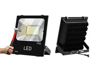 China High Brightness 100w High Power LED Floodlight With Motion Sensor And Radar IP65 on sale