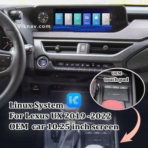 China Viknav Linux System For Lexus UX 2019 -2022 Wireless Apple CarPlay Android Auto only support original car 10.25 inch Scr wholesale
