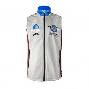 China Custom Team Uniform Training Man Coats Workout Mens Gym Sports Waterproof Vest with Zipper wholesale