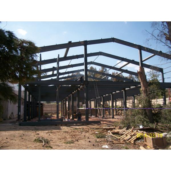 Steel Structure Warehouse With Windproof And Storage Capabilities