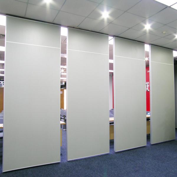 Soundproof Sliding Moveable Wooden Acoustic Partition Walls For Room Dividing