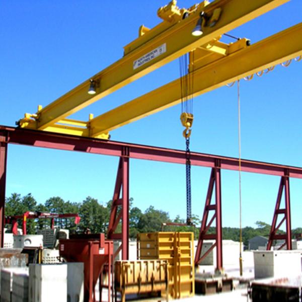 China 31.5m Span 32/5t European Style High Duty A5 Double Girder Overhead Crane for Workshop Using wholesale