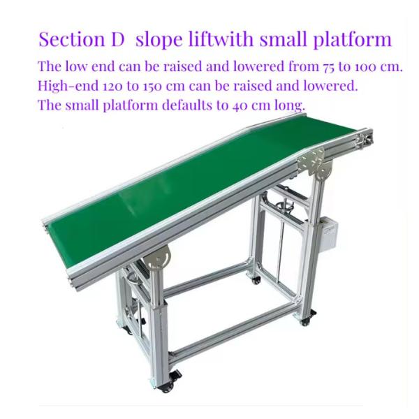 Mini Belt Conveyor Assembly Line, Belt Conveyor/ Custom Various Conveyor Belts