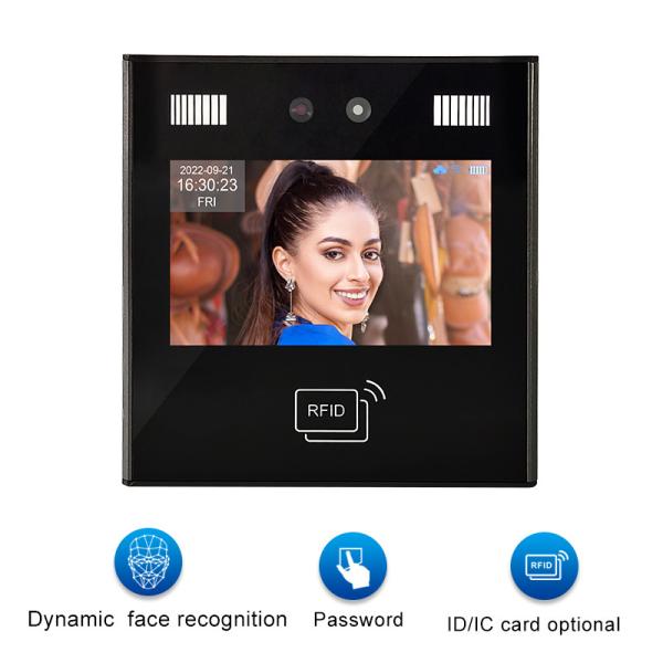 Tcp / Ip Card Reader Dynamic Biometric Face Recognition Devices Free Adms Cloud