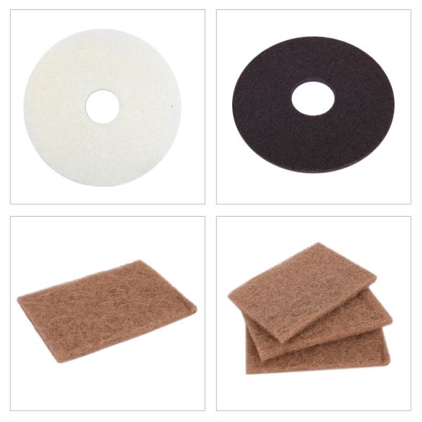 Custom Cleaning Scouring Pad Non Woven Polyester Microfiber Wash Sponge