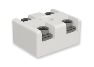China Electrical Connecting Machinable Ceramic Block , Porcelain Terminal Block Machining wholesale