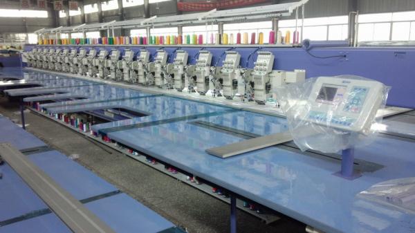 Quality Multi Head Embroidery Machine , Industrial Embroidery Sewing Machine With USB Port for sale