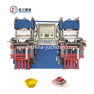 China Silicone Rubber Making Vacuum Compression Molding Machine For Making Baby Silicone Suction Bowl on sale