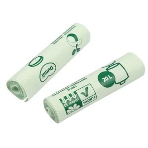 100% Biodegradable Disposable Compostable Garbage Bag, Biodegradable Kitchen Bin