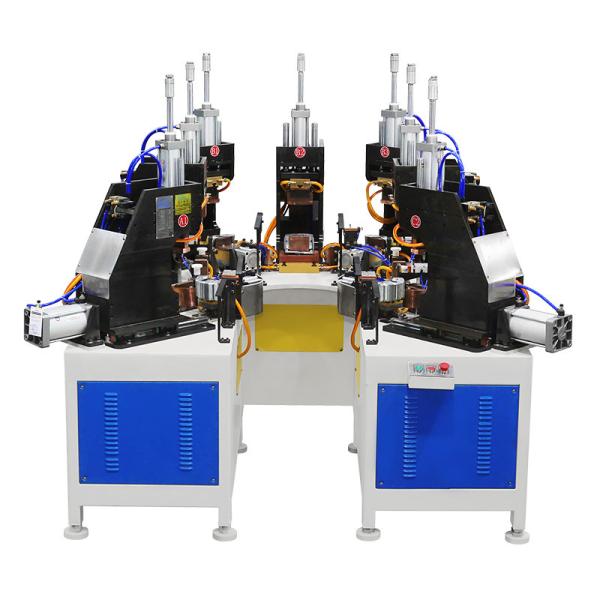 Quality Automatically Steel IBC Cage Base Frame Welding Machine With Horizontal Structure for sale