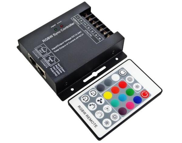 Quality 4 Channels LED Light Controllers Rgb Led Controller DC12V~24V for sale