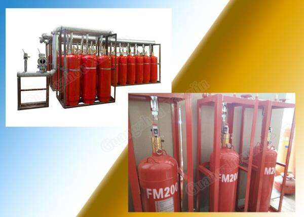 Quality Data Center 90L Network Fm200 Fire Suppression System with Pipeline Factory direct quality assurance best price for sale