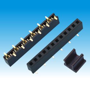 China 2.0 mm Height 5.8 Single Row Female Header Connector SMT U Type Contact wholesale