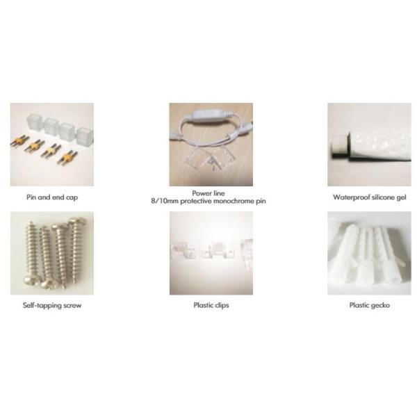 2835 Dual Row LED mount 168 LED / M High Voltage LED Strip Light 1000LM / Meter