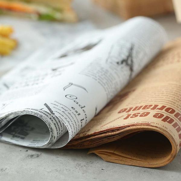 Printable Greaseproof Food Grade Tissue Paper Round Cushion Pad