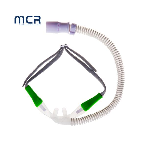 Quality High Flow Oxygen Nasal Cannula With Colour Coded Sizing for sale