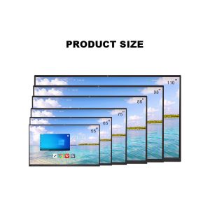 75 Inch LCD Interactive Smart Board Touch Digital Whiteboards Interactive