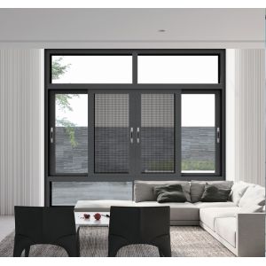 Customizable Aluminum Sliding Glass Window with 10 Years Warranty Sound