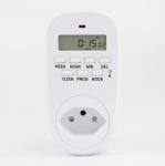Brazilian Plug Digital Timer Switch Socket Plug-In Style LCD Smart