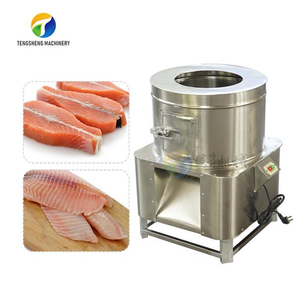 Flesh Scraping Benchtop Fish Scale Remover Machine , Commercial Fish Scaler