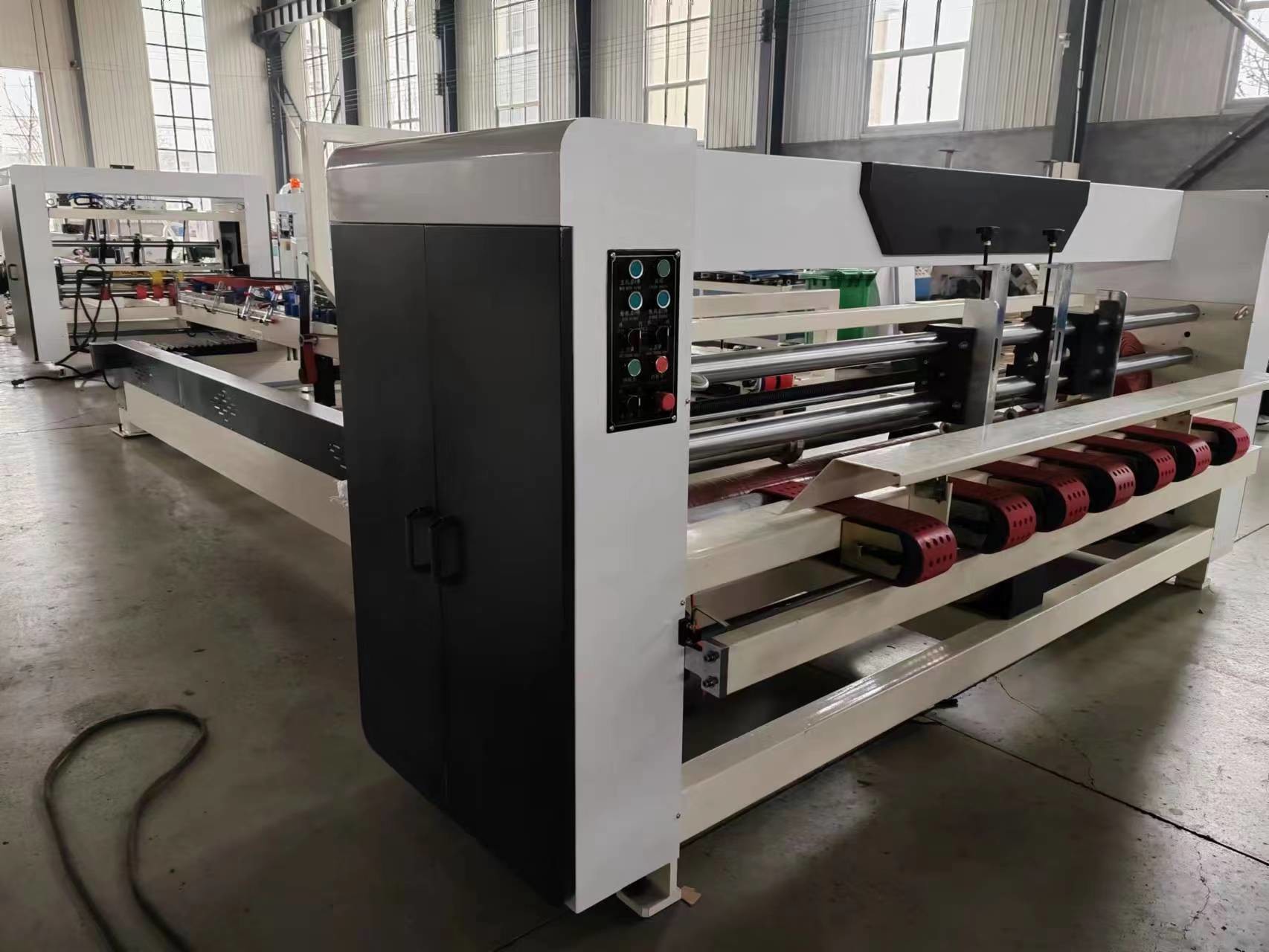 Computerized Corrugated Carton Box Machine Stitching Folding Gluer Machine Power