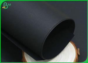 China 70 x 100cm Heavy Weight 250g 350g Black Colored Cardstock For Book Cover wholesale