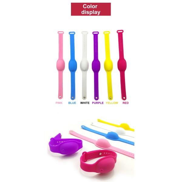 Refillable Hand Sanitizer Bracelet