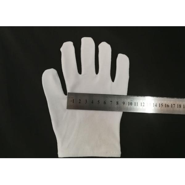 Cosmetic Overnight Moisturizing Gloves , Cotton SPA Gloves Flexible Knitting