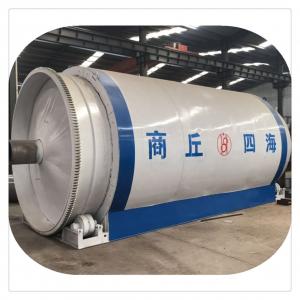 China Top- Waste Plastic Tyre Rubber Oil Sludge to Energy Fuel Oil Machine 30000 kg Weight wholesale