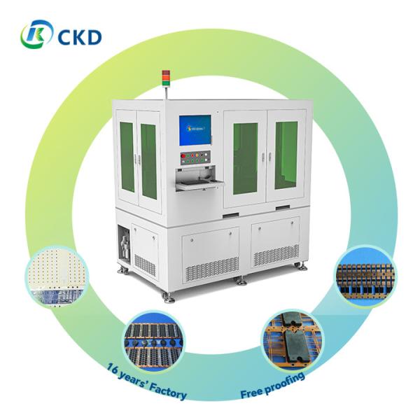 Ultra Precise Automated Industrial Laser Glue Remover with Touchscreen Interface